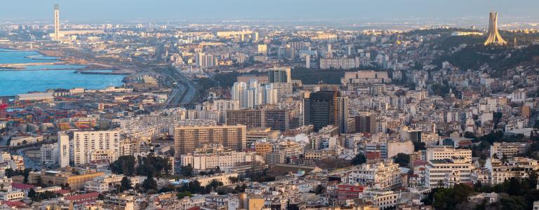 City view of Alger, Algeria