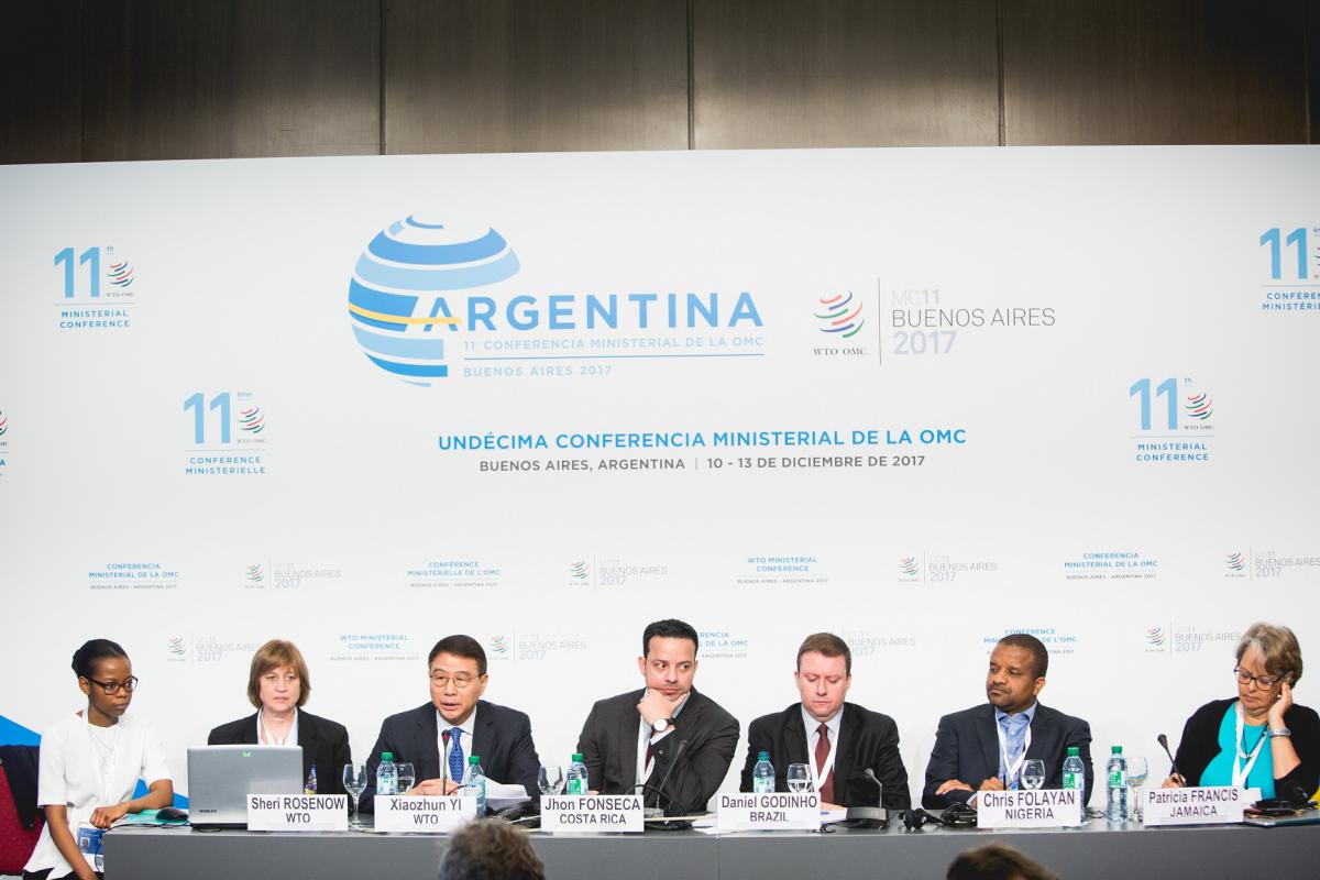 WTO Trade Facilitation Meeting in Buenos Aires, Argentina at MC11